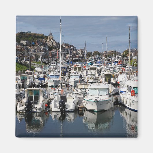 Marina van Le Tréport in Frankrijk Magneet (Voorkant)