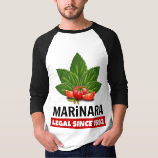 Marinara Legal sinds 1692 Basil Tomaten T-shirt