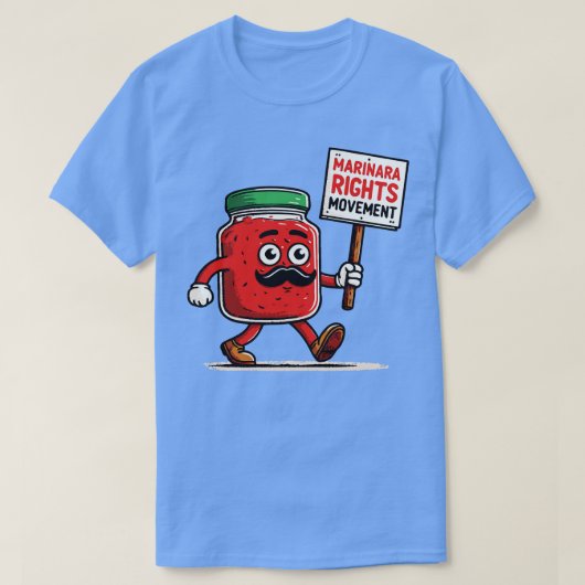 Marinara Rights Movement T-shirt (Design voorkant)