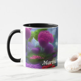 Marina's Morning Tea Gepersonaliseerd Mok