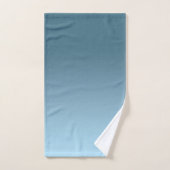 marine Abstraite bleu marine pure tendance couleur (Serviette à main)