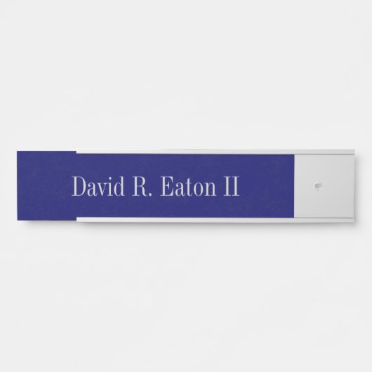 Marine accrochante de plaques d'identification (Devant)