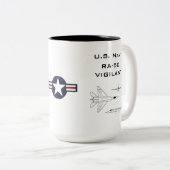 Marine américaine RA-5C Vigilante Mug (Devant droit)