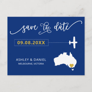 Marine Australie Mariage Enregistrer la carte de l