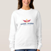 Marine Aviation Spouses Club Basic Sweatshirt (Voorkant)