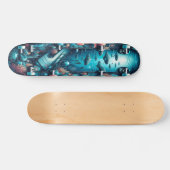 "Marine Bio-Oasis Deck" Skateboard (Horizontaal)