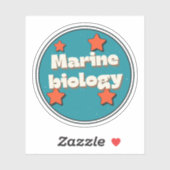 Marine Biology Sticker (Vel)