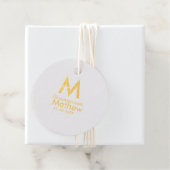 Marine blauwe groomsman naam letter datum mannelij bedankjes labels (Met doos)