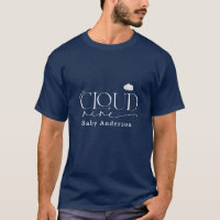 Marine blauwe wolk negen douche modern stijlvol