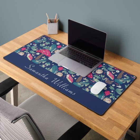Marine Blue Cottagecore Vintage (Bureau 2)