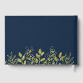 Marine Blue Gold Meadow Fleurs BnB Cottage (Verso)