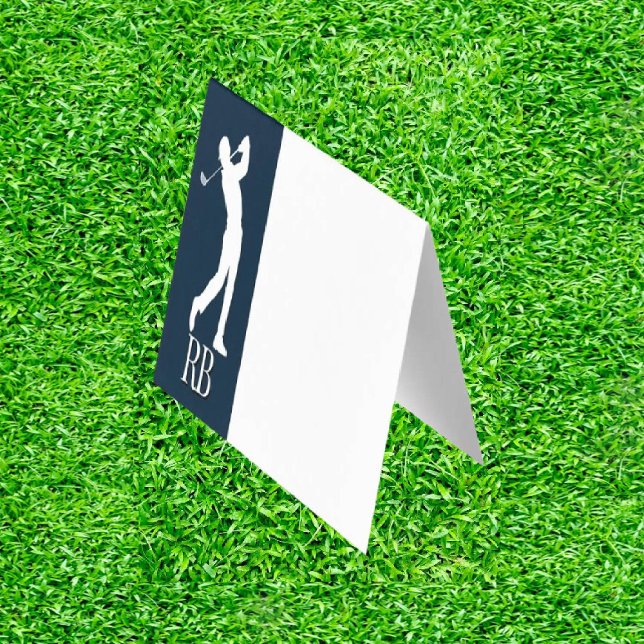 Marine Blue MAN Golfer's Birthday (Tee Up the Perfect Gift!)