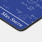 Marine Blue Math Formules équations Enseignant (Coin)