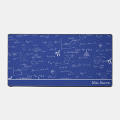 Marine Blue Math Formules équations Enseignant (Recto)