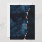 Marine Blue Pop Fizz Clink Bachelorette Invitation (Dos)