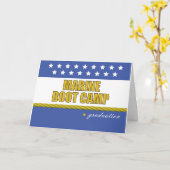 Marine Boot Camp Afstuderen Kaart (Gele Bloem)