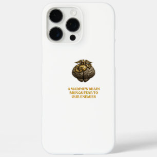 Marine Brain iPhone Hoesje – Onverschrokken Milita