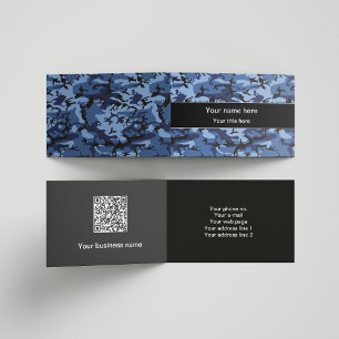 Marine camouflage, Blauwe Camouflage, Militair, Le Visitekaartjes
