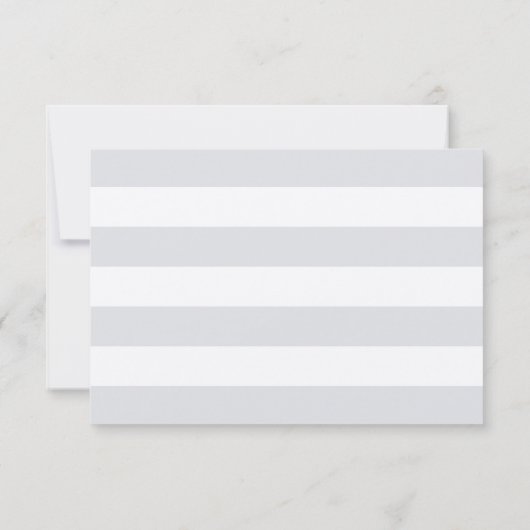 Marine classique et RSVP blanc (Dos)