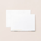 Marine Coral Floral Mariage Photo Carte de remerci (Derrière avec enveloppe)