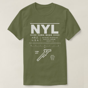 Marine Corps Air Station MCAS Yuma NYL T-Shirt