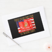 Marine Corps des États-Unis Votre Stickers Rectang (Enveloppe)