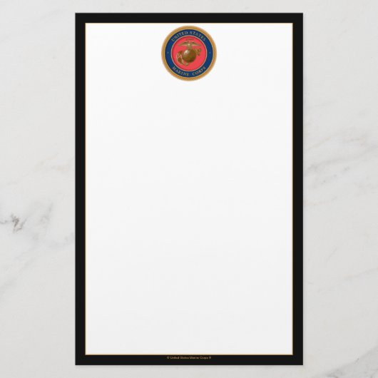 Marine Corps Seal Briefpapier (Voorkant)