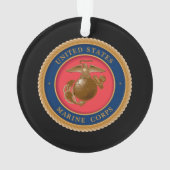 Marine Corps Seal Ornament (achterkant)