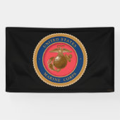 Marine Corps Seal Spandoek (Horizontaal)