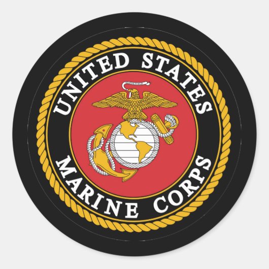 Marine Corps Seal Sticker (Voorkant)