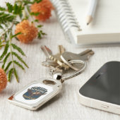 Marine Corps Veteran Logo Emblem Sleutelhanger (Zijkant)