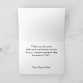 Marine Dank u MacArthur Quote Kaart (Binnen)