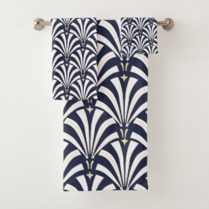 marine d'art déco des années 1920 et Palmettos