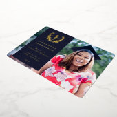 Marine DO Asclepius Graduation Photo Faire-part (Rotation)