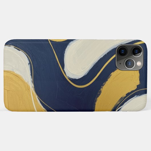 Marine en Gilded Flow Case-Mate iPhone Case (Achterkant (horizontaal))