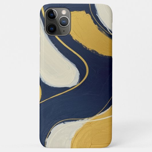 Marine en Gilded Flow Case-Mate iPhone Case (Achterkant)