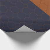 Marine en Roest Cirkels II Cadeaupapier (Hoek)