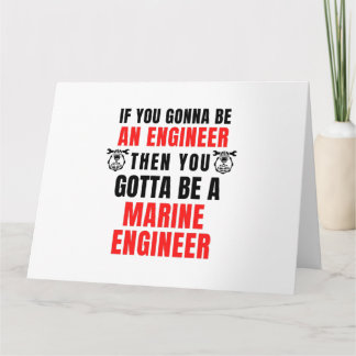 MARINE ENGINEER KAART