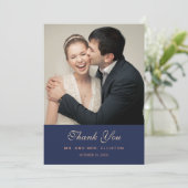 Marine et rose floraux et Merci du motif | de (Debout devant)