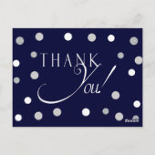 Marine et Silver Retraite Merci Cartes (Dos)