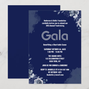 Marine Formele Corporate Gala Ball Party Fundraise Kaart