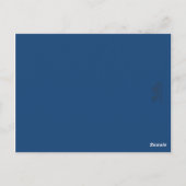  marine foto bruiloft dank u post Kaart (Achterkant)