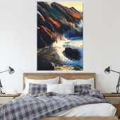 Marine Fury Canvas Afdruk (Insitu (Slaapkamer))
