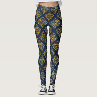 MARINE GOLD Motif leggings actif vêtements