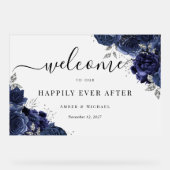 Marine Joyeuse Jamais après le signe acrylique Mar (Recto)