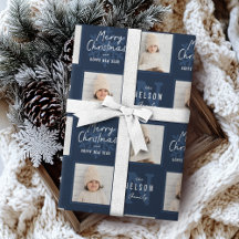 Marine Kerstmis Calligrafie Familie 2 foto