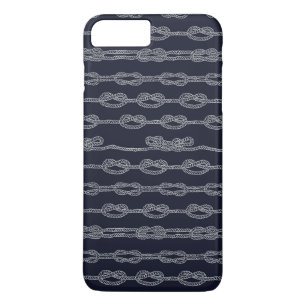 Marine Knots Pattern iPhone 8 Plus / 7 Plus Hoesje