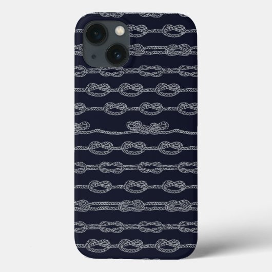 Marine Knots Pattern Case-Mate iPhone Case (Achterkant)
