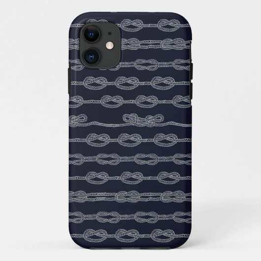 Marine Knots Pattern Case-Mate iPhone Case (Achterkant)