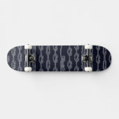 Marine Knots Pattern Skateboard (Horizontaal)